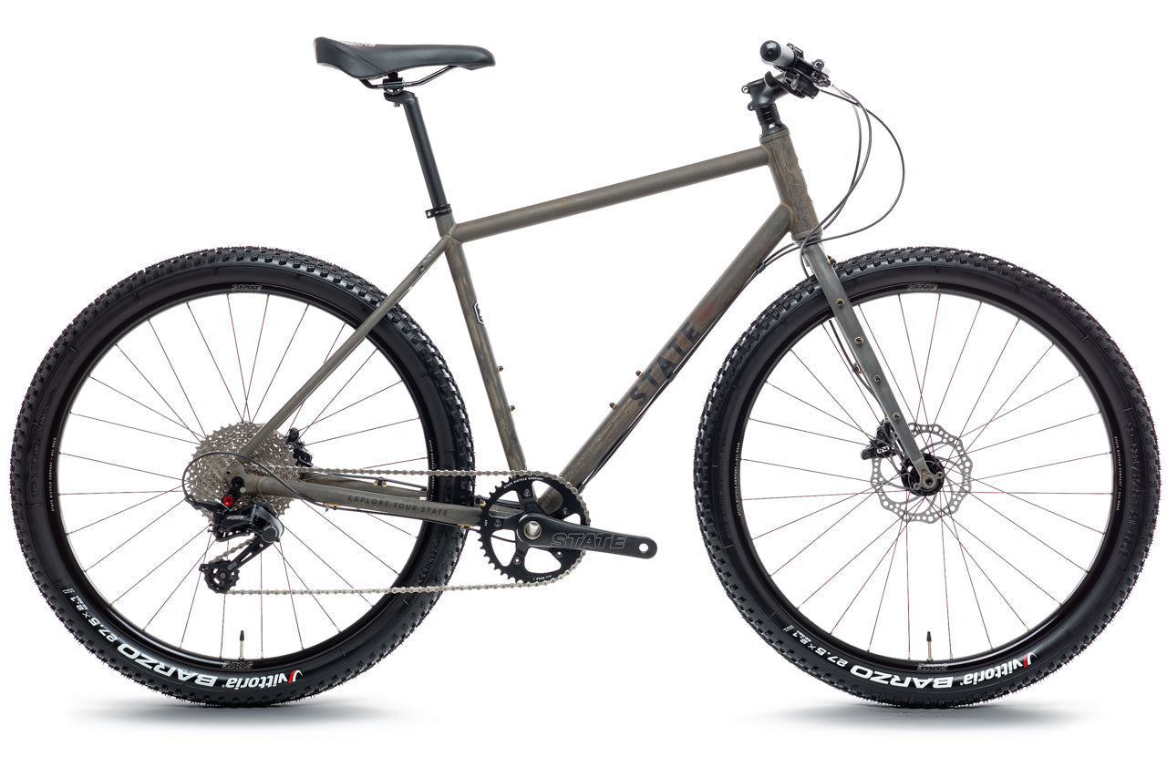 4130 All-Road - Flat Bar - Raw Phosphate (650b / 700c) - Cycleson