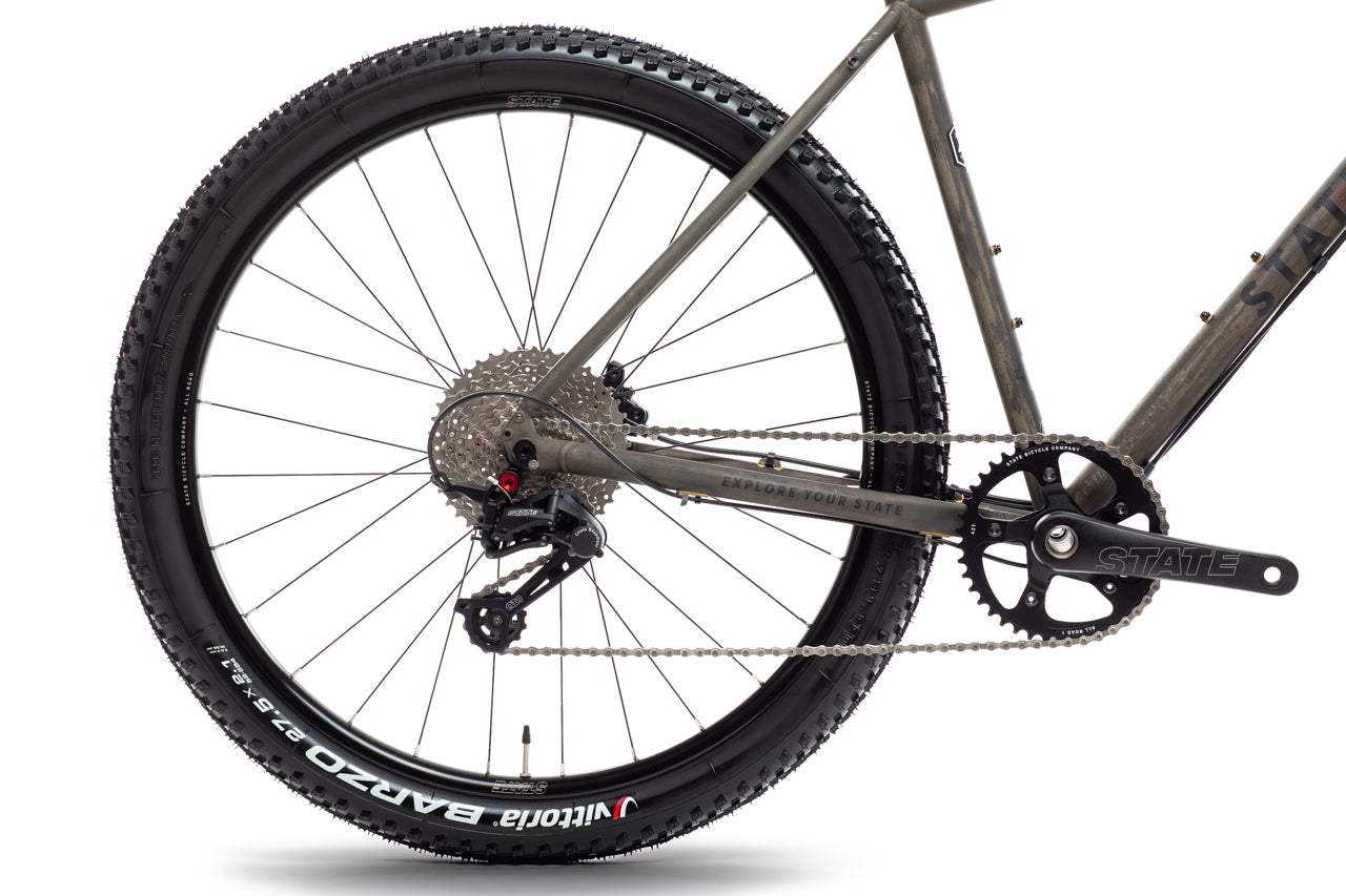 4130 All-Road - Flat Bar - Raw Phosphate (650b / 700c) - Cycleson