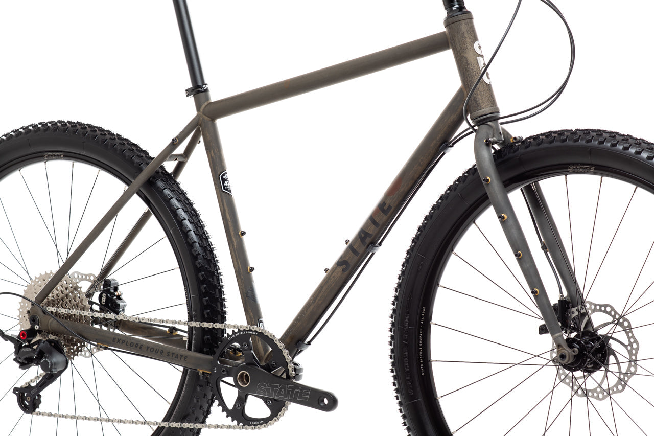 4130 All-Road - Flat Bar - Raw Phosphate (650b / 700c) - Cycleson