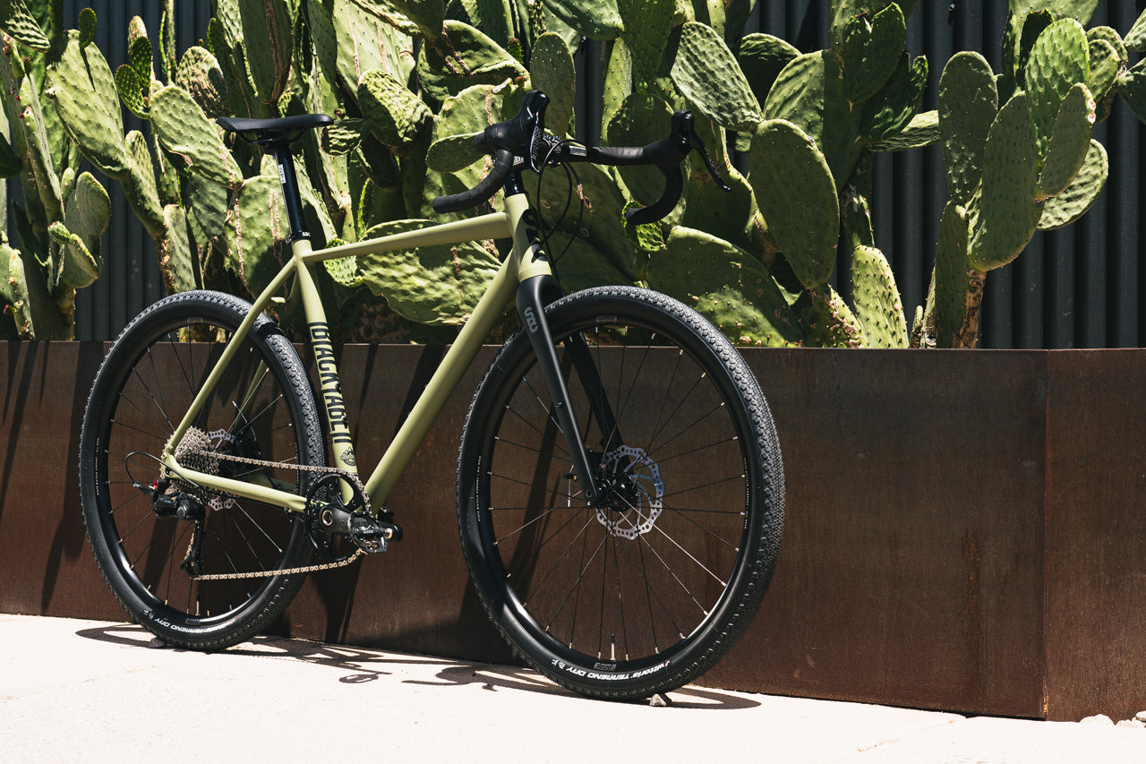 6061 Black Label All-Road - Matte Olive (650b / 700c)