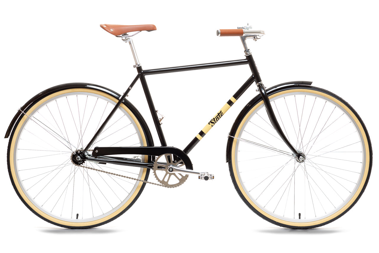 City Bike - The Black & Tan (Single-Speed) - Cycleson