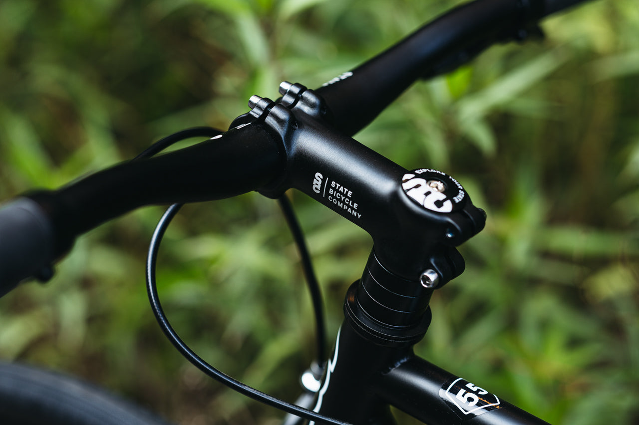 4130 - Matte Black / Mirror – (Fixed Gear / Single-Speed)