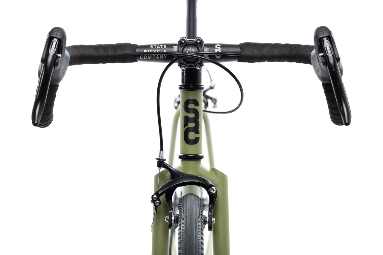 4130 - Matte Olive – (Fixed Gear / Single-Speed) - Cycleson