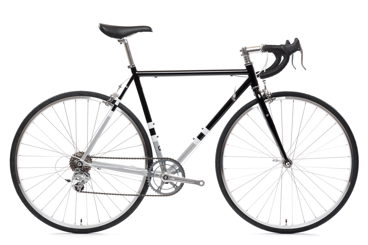 4130 Road - Black & Metallic - (8-Speed) - Cycleson