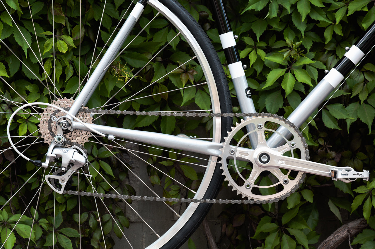 4130 Road - Black & Metallic - (8-Speed)