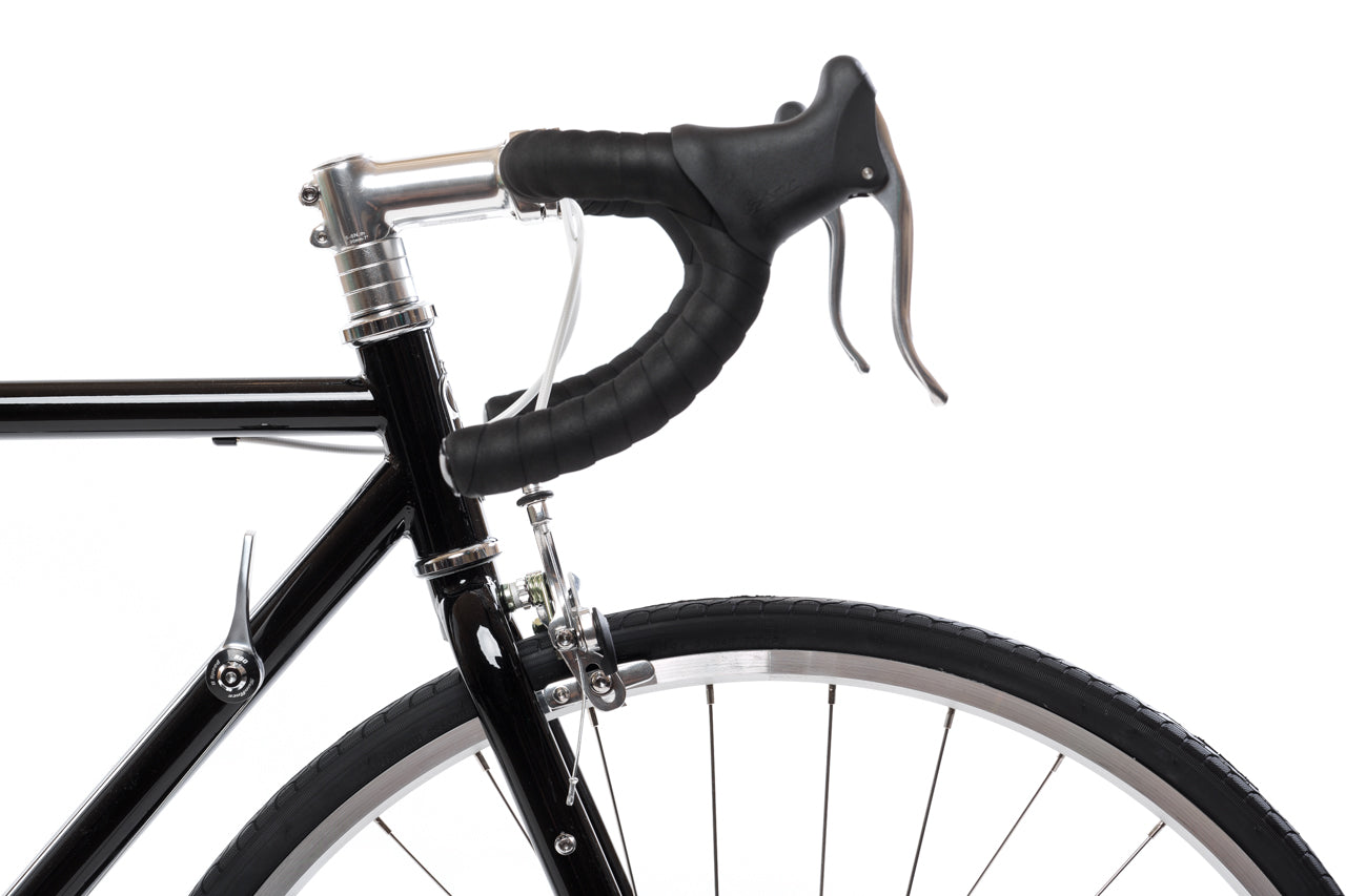 4130 Road - Black & Metallic - (8-Speed) - Cycleson