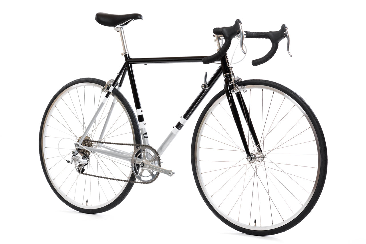 4130 Road - Black & Metallic - (8-Speed) - Cycleson