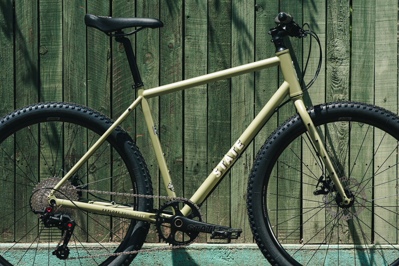 4130 All-Road - Flat Bar - Matte Olive (650b / 700c)