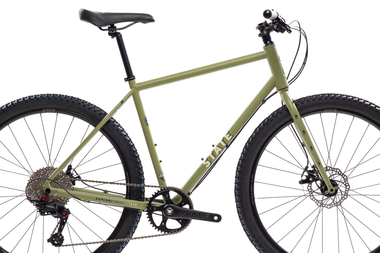 4130 All-Road - Flat Bar - Matte Olive (650b / 700c) - Cycleson