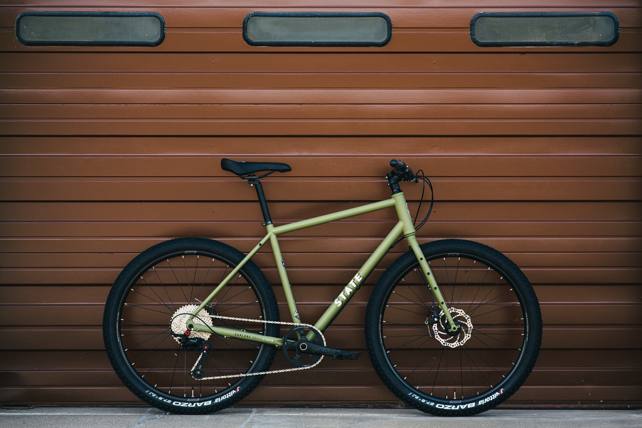 4130 All-Road - Flat Bar - Matte Olive (650b / 700c)