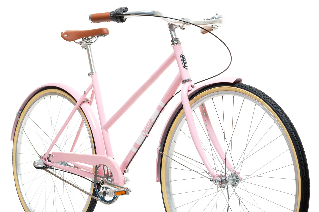 City Bike - Bubble-Gum (3 Speed) - Cycleson