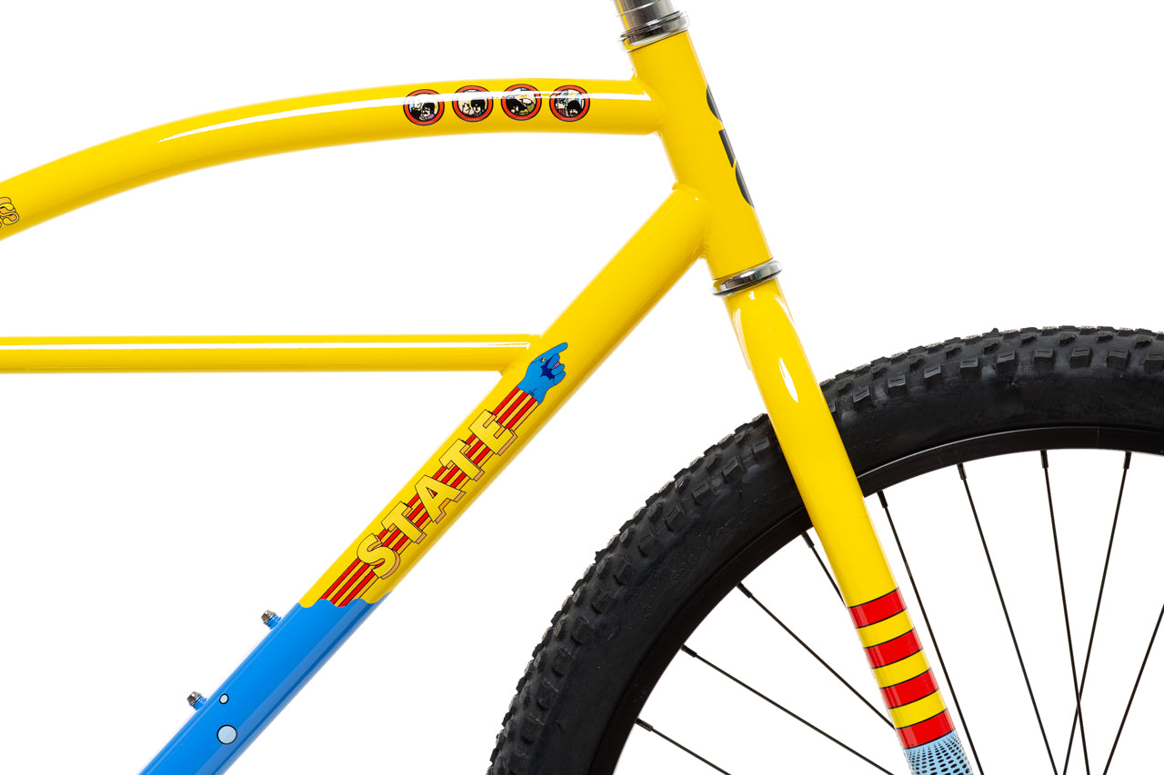 State Bicycle Co. x The Beatles - Klunker - Yellow Submarine Edition (27.5") - Cycleson