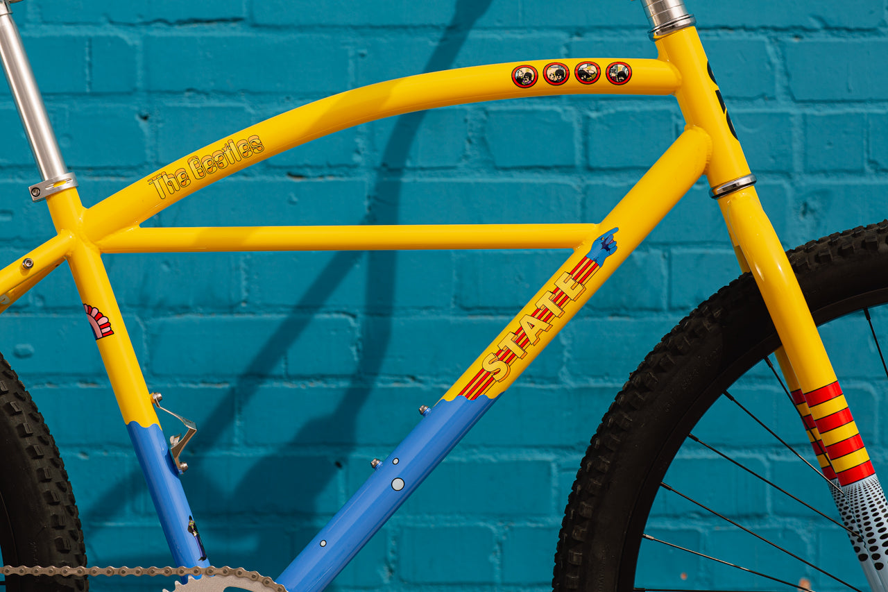 State Bicycle Co. x The Beatles - Klunker - Yellow Submarine Edition (27.5")