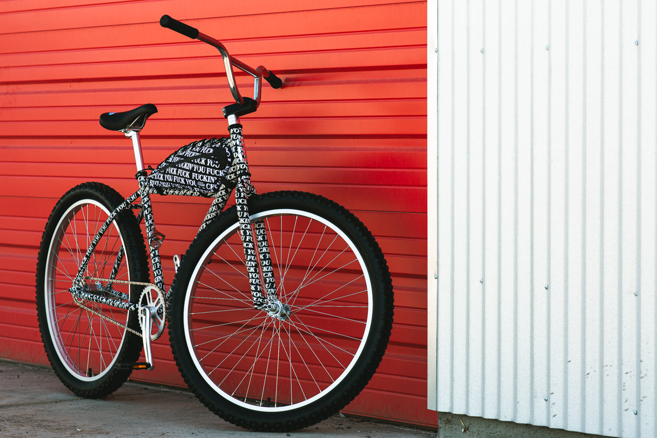 State Bicycle Co. x RIPNDIP - Klunker + Bag Combo - "FU" Edition (27.5")