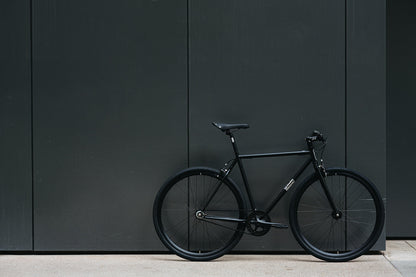 4130 - Matte Black / Mirror – (Fixed Gear / Single-Speed)