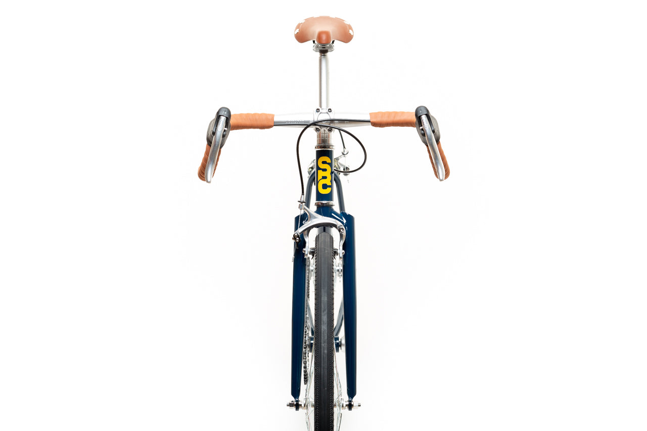 4130 - Navy / Gold – (Fixed Gear / Single-Speed) - Cycleson