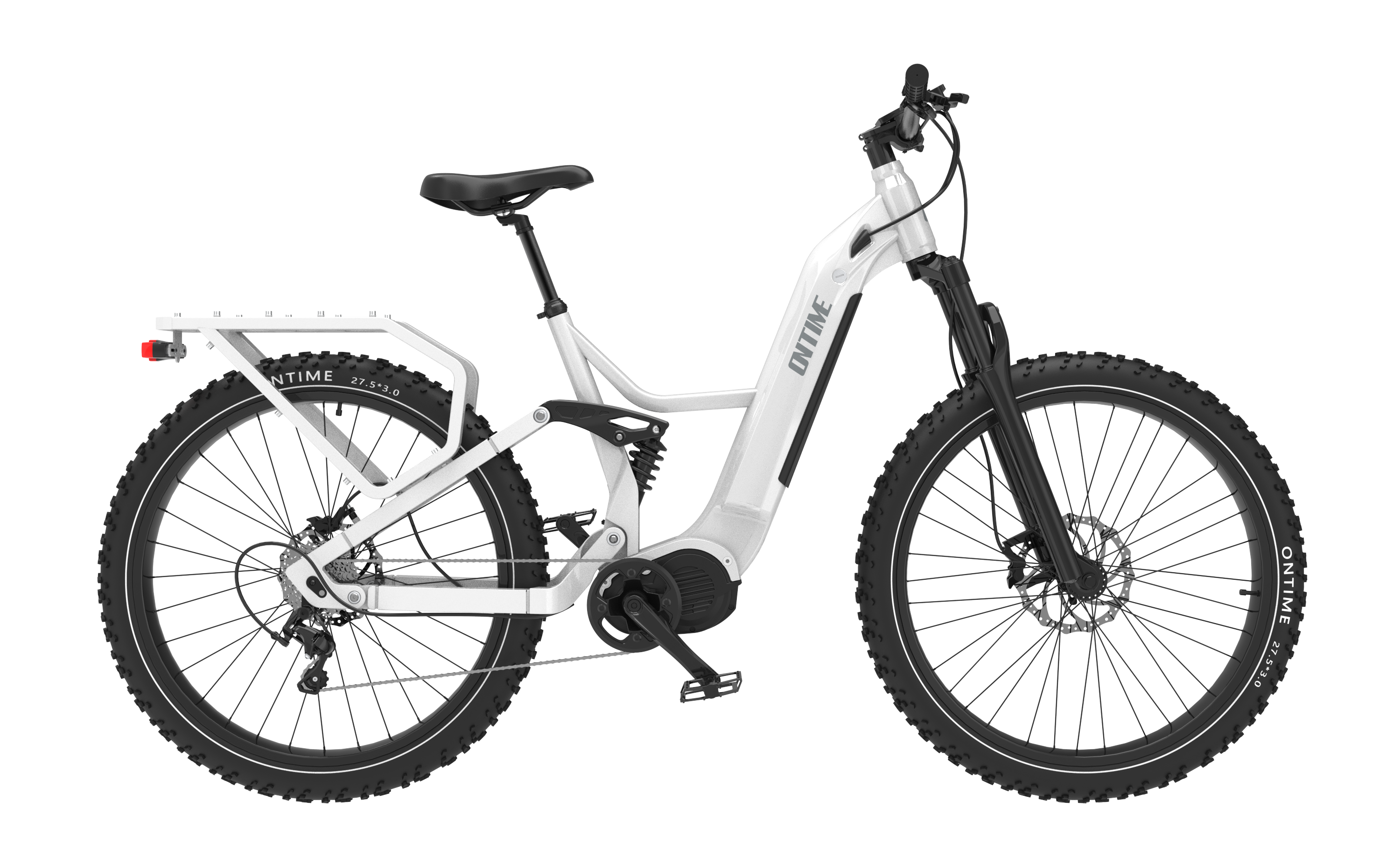 ONTIME Phantom Step Through Electric Bike - Cycleson