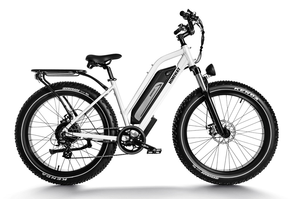 Himiway Cruiser Step Thru Electric Bike - Cycleson