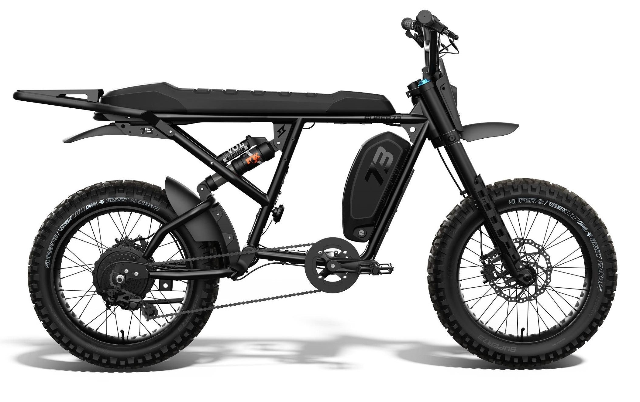 Super73-R Adventure SE Blackout Electric Bike - Cycleson